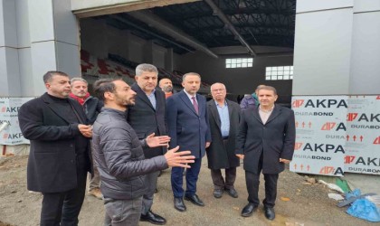 AK Parti heyeti Kahtadaki yatırımları yerinde inceledi