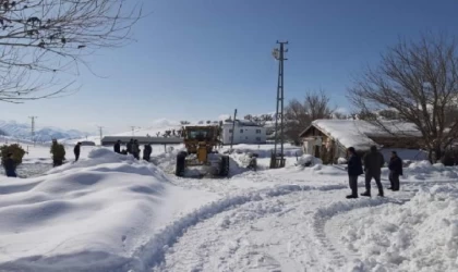 Bingöl’de 274 köy yolu açıldı, 9’unda çalışmalar sürüyor