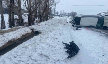 Bingölde kaza: 1 yaralı