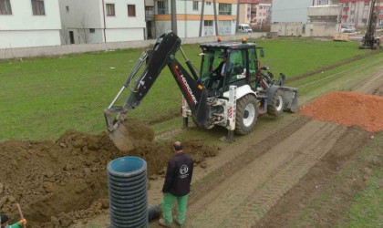 Bozüyükte alt yapı çalışmaları devam ediyor