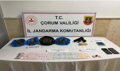 Çorumda uyuşturucu operasyonu