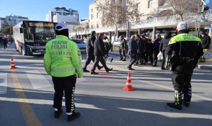 Elazığda ‘Önce Yaya uygulaması