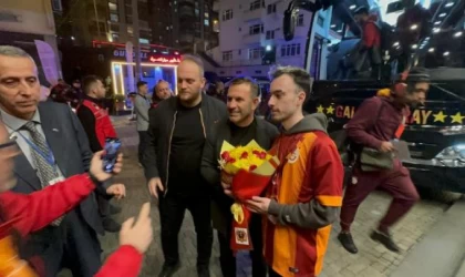 Galatasaray kafilesi, Trabzon’da