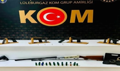 Lüleburgazda silah kaçakçılığı operasyonu: 3 tutuklama