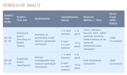 Maden Tetkik ve Arama Genel Müdürlüğü analiz fiyatlarını yüzde 400 artırdı