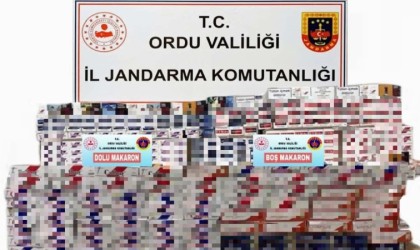 Orduda kaçak tütün mamulleri operasyonu