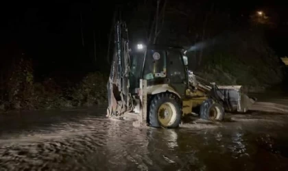 Ordu’da sağanak günlük yaşamı olumsuz etkiledi