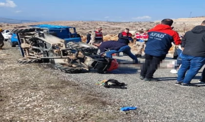 Siirt’te patpat devrildi; 1 ölü, 1 yaralı