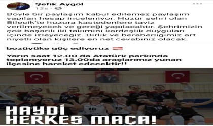 Skandal paylaşıma Bilecik Valisi Aygöl el attı