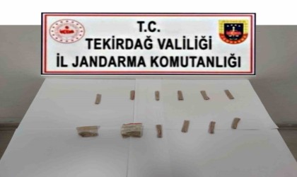 Tekirdağda uyuşturucuya geçit yok: 9 kişi yakalandı