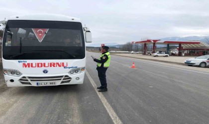 Ankara-Zonguldakı birbirine bağlayan yolda sıkı denetim