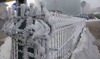 Ardahanda dondurucu soğuklar hayatı durma noktasına getirdi