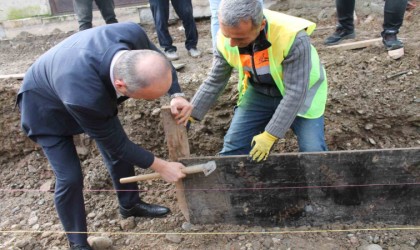 Batmanda Çevre ve İklim Dostu Sokak Projesinde ilk çivi çakıldı