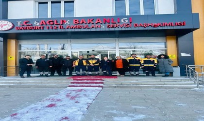 Bayburtta sağlık personellerince beyaz kod tatbikatı gerçekleştirildi