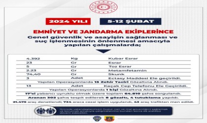 Bingölde uyuşturucu operasyonlarında 15 kişi gözaltına alındı