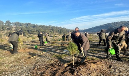 Çanakkalede 6 Şubat 2023 Deprem Şehitleri Ormanı Kuruldu