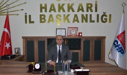 CHP Hakkari il başkanı görevinden istifa etti