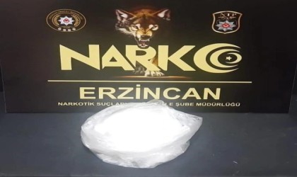 Erzincanda uyuşturucu ticareti yaptığı öne sürülen zanlı tutuklandı