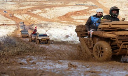 Hazarbaba Dağında Off-Road rüzgarı