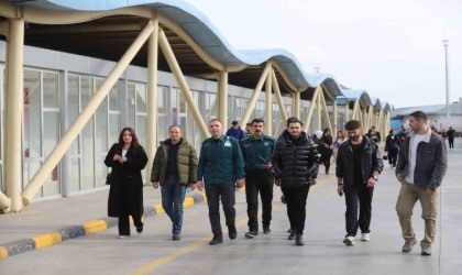 Iğdır Üniversitesi öğrencilerinden Dilucu Sınır Kapısına teknik gezi