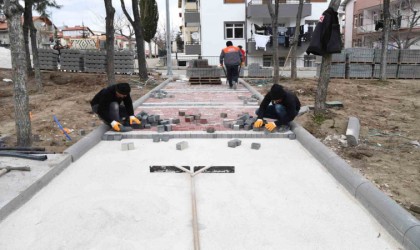 Isparta Belediyesi Fatih Parkını yeniliyor