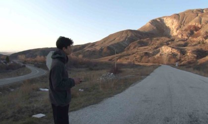 Kayaların usta tırmanıcıları sürü halinde görüntülendi