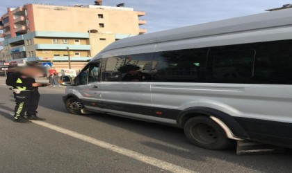 Mardinde okul çevreleri ve servis araçları denetlendi