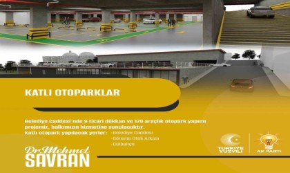 Nevşehire katlı otopark müjdesi