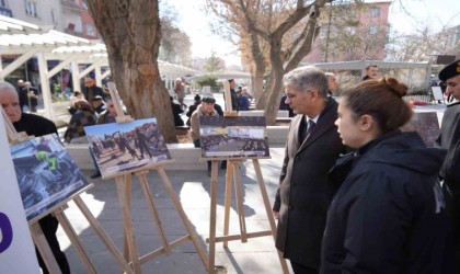 Niğdede AFAD tarafından 6 Şubat depremi konulu fotoğraf sergisi açıldı