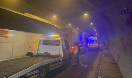 Osmaniyede tünelde zincirleme trafik kazası: 1 ölü