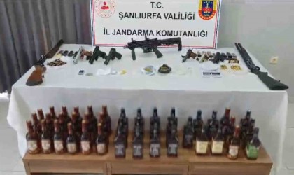 Şanlıurfada jandarma operasyonu: 29 gözaltı