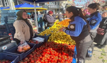 Toplum destekli polislerden bilgilendirme çalışması