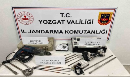 Yozgatta kaçak kazıya suçüstü