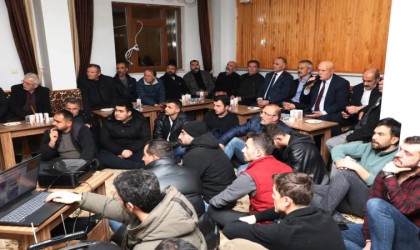 Başkan Pekmezcinin mahalle odası programları yoğun katılımla devam ediyor