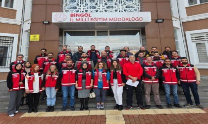 Bingölde MEB AKUB ekipleri 57 okulda eğitim verdi