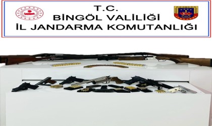 Bingölde silah kaçakçılığı operasyonu: 1 gözaltı