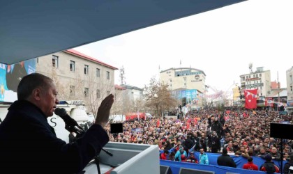 Cumhurbaşkanı Erdoğan, Ağrı mitinginde konuştu: Başka Ağrı yok, başka Türkiye yok