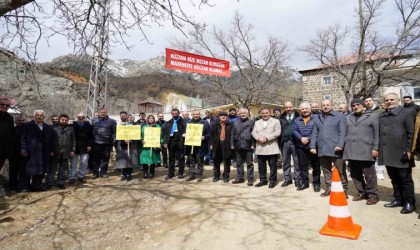 Gümüşhanede iktidar ve muhalefet Yeşilyurt köyü sakinlerinin maden mücadelesi için birleşti