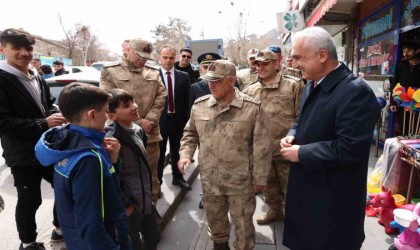 Jandarma Genel Komutanı Orgeneral Çetin, Muşta