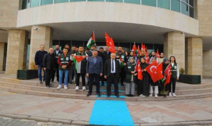 KAEÜnde ‘Ne sigaraya nede İsraile bağımlı değiliz yürüyüşü