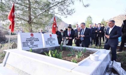 Mardindeki tüm şehit kabirlerinde düzenleme yapıldı