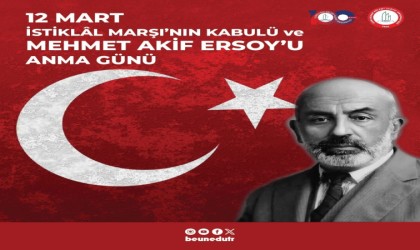 Rektör Özölçerden İstiklal Marşının Kabulü ve Mehmet Akif Ersoyu Anma Günü Mesajı