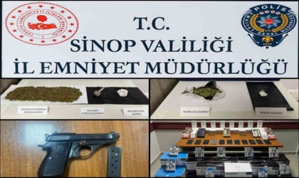 Sinopta 1 haftada 23 şüpheli şahıs yakalandı