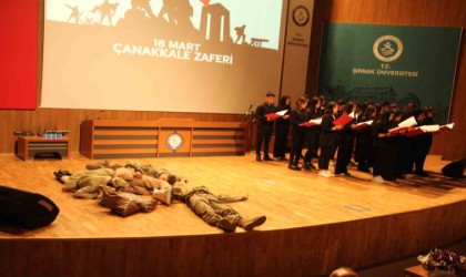 Şırnakta Çanakkale Zaferinin 109. yılı kutlandı