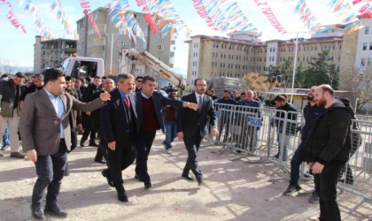 Şırnakta Cumhurbaşkanının ziyareti öncesi hazırlıklar tamamlandı