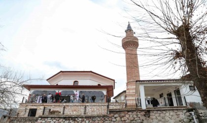 Tokatta yeniden inşa edilen Horuç Cami ibadete açıldı