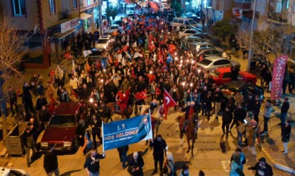 Uşak AK Partiden Büyük Yürüyüş