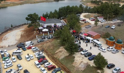 Uşakın yeni gözdesi olacak tesis görkemli kalabalıkla açıldı