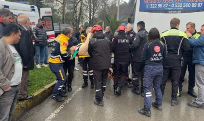 Zonguldakta trafik kazası; 1 yaralı