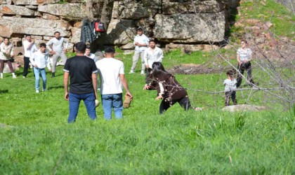 Beytüşşebapta terörden temizlenen yerlere doğa yürüyüşü yapılıp kamp kuruldu